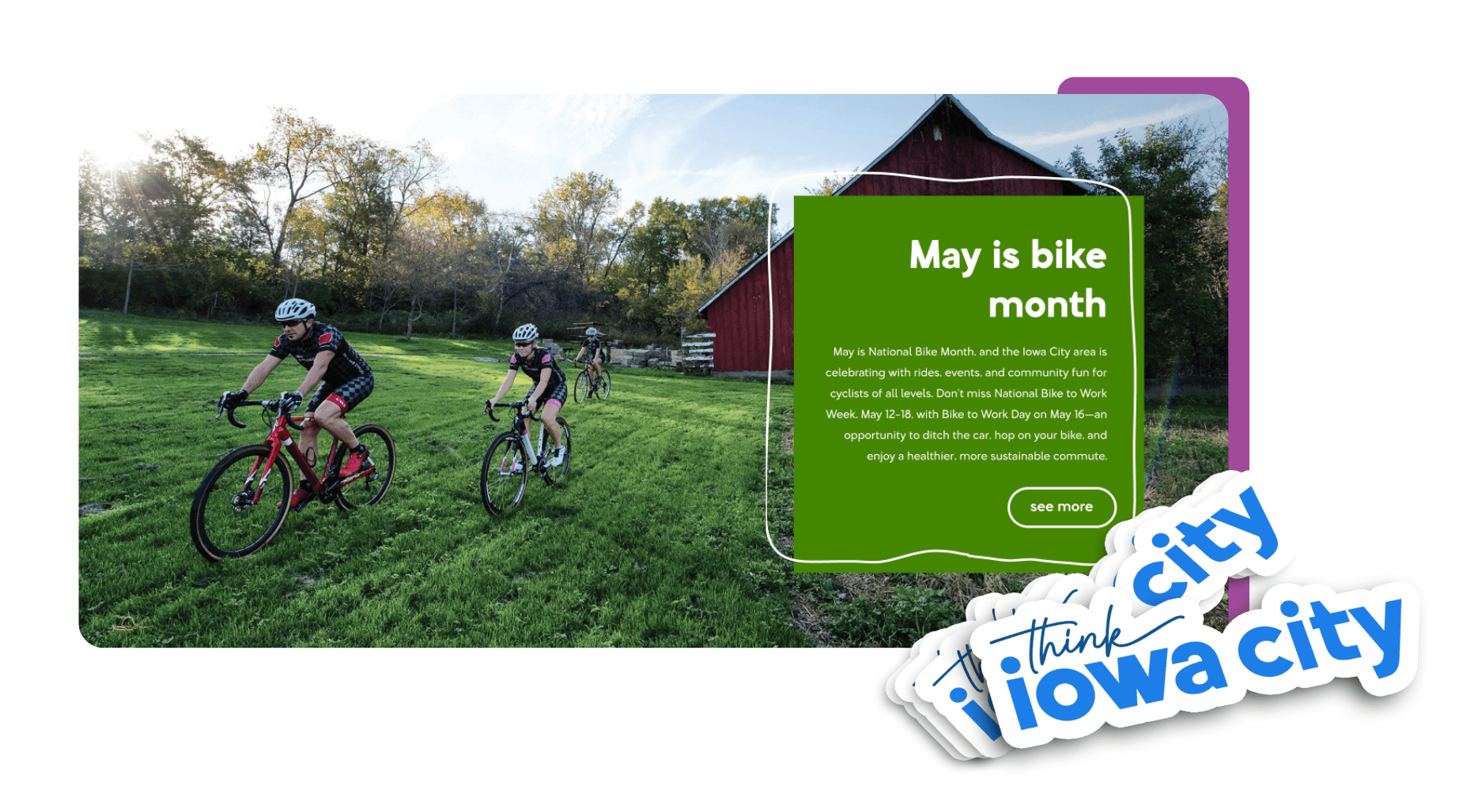 Think Iowa City | Brand Refresh & Website Redesign